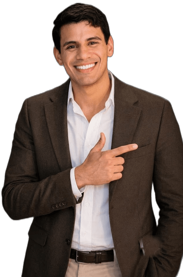 Jesús Bermudez presentando sus servicios